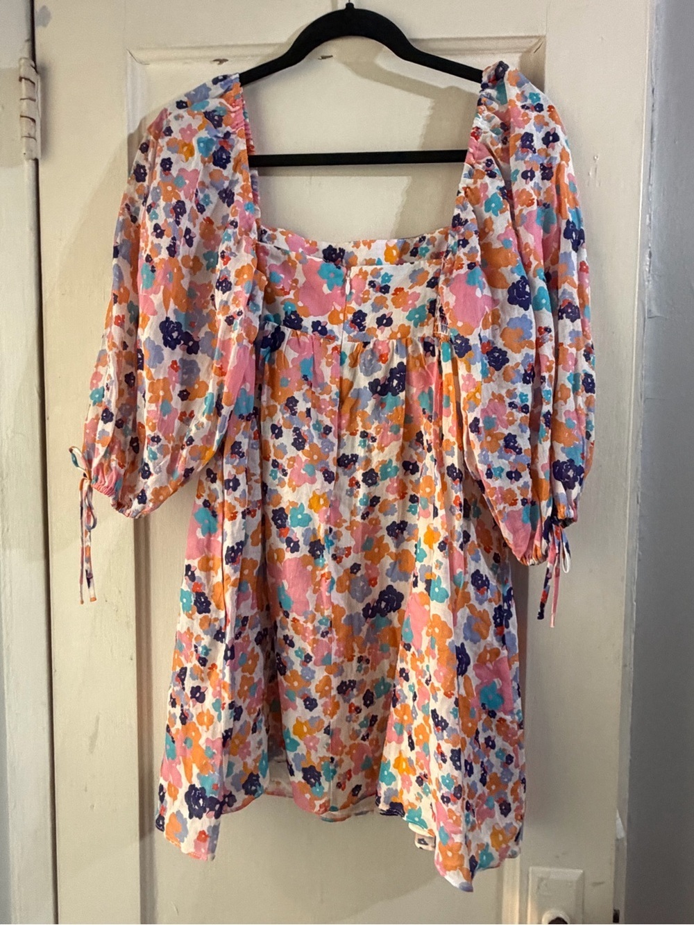 Amanda Uprichard Darling Floral Mini Madagascar Dress S - Picture 12 of 13
